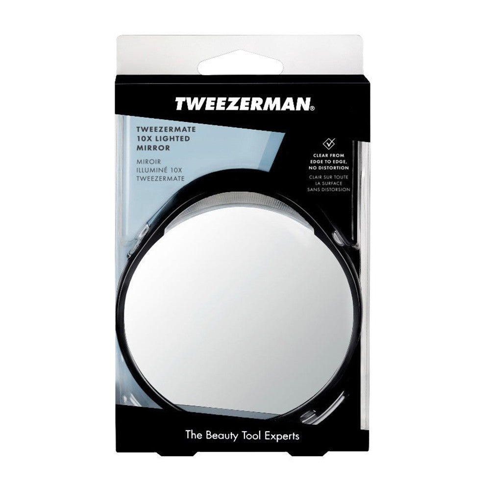 Tweezer Man Tweezer Mate 10X Lighted Mirror 676 R, 1 Ea